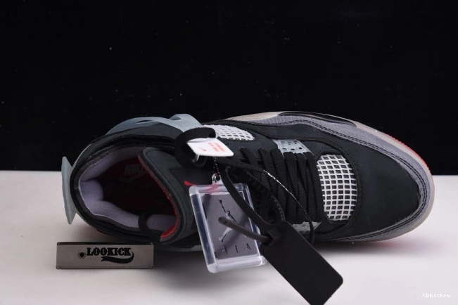 Reps TBK Retro CV9388-001 4 Jordan x White Off Bred Air 0731